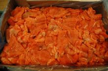 Salmon  bits  and pieces