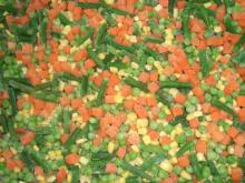 frozen/IQF mixed vegetables