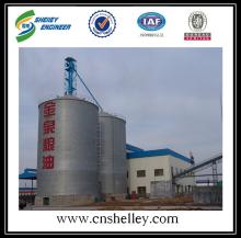 Assembly 200ton grain storage steel silo