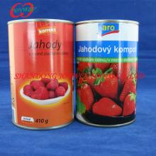 2015 new crop  can ned strawberries in syrup, can ned  fruit , can ned food