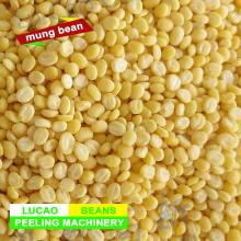 Dry mung bean peeling and dehulling machine