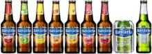 Bavaria beer and  non   alcoholic  drinks cans and bottles 250ml and 330ml
