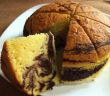 Butter Marble Cake