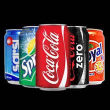 Coca  Cola  , Sprite ,  Fanta , Pepsi, 355ML Can ,Cheapest price