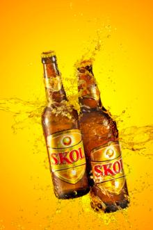 Brazil Skol beer