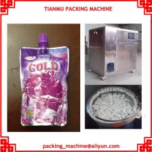standing spout pouch filling capping packing machine