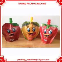 fruit shape  bag   juice /milk  filling  capping packing  machine 