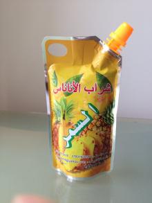 pieapple  juice   spout ed  pouch  filling capping machine