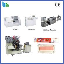 Automatic stick chewing gum production machine