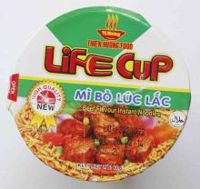 BEEF FLAVOURCUP INSTANT NOODLES 60 GR