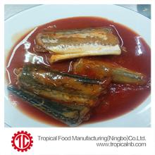 canned herring fish in tomato sauce