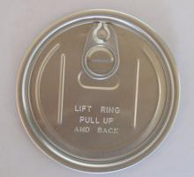 #307 -83MM Aluminum Full Opener Lid for Dry Food