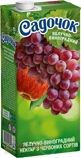 Apple-grape nectar (red)