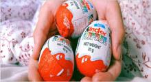 KINDER JOY , KINDER SURPRISE AND BUENO