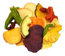 Mixed Fruit and  Vegetable   Chips 