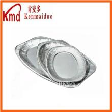  Round  oval disposable aluminum foil food barbecue  pan  first quality