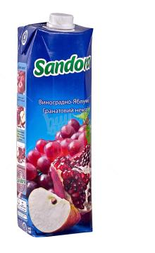 Grape-apple-pomegranate nectar Sandora