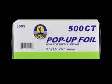 230*273mm Pop up aluminum foil sheet for roasting freezing baking barbecue