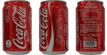 COKE  SOFT   DRINKS  CAN 330ML/ CARBONATED   DRINKS / SOFT   DRINKS /COCA