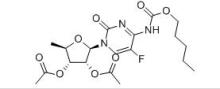 5`-deoxy-5-fluore-N-(pentoyloxy)carbonylcytidine 2`,3`-diacetate