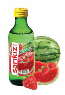 Melon Strawberry Flavored Mineral Carbonated Drink