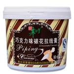Piping Cream ( Chocolate   Flavour ) 1kg Master Chu