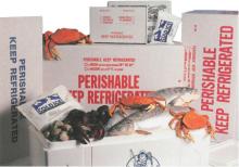 food use boxes for frozen fresh seafood meat poultry frozen fresh