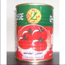Canned tomato paste 28-30% brix 800gx12tins