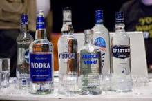 Vodka Champaign and Drinks