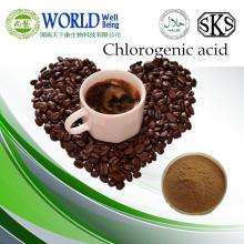 Organic green coffee bean extract powder 50% chlorogenic acid powder