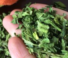 Parsley leaves