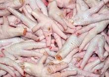 Brazil Halal Frozen chicken feet and paws , chicken feet , chicken paws