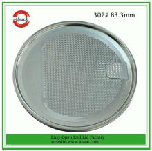 307#Alumunium Peel Off Lid For Milk Powder Can, 83.3mm Aluminum Easy Open Lid, Aluminum Lids.