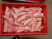 Frozen pork front feet from Brazil