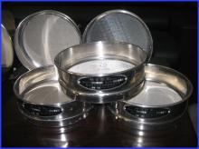 Standard powder sieve for lab screening
