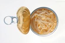 Canned Bean Sprout in Jar