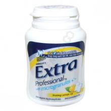Wrigley's Extra Professional Lemon Chewing Gum 56g (Jar)