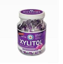 Lotte Xylitol Blueberry Mint Chewing Gum 290g Jar