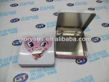 Square Tin Box for Chocolate, Candy, Confectionery 120*120*25mmH