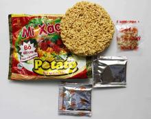 Dried Potato Instant Noodles 75gr Beef, Vegetable, Chicken Flavors