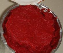 Tomato paste available for sale..