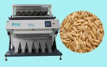 441 channels CCD Oats Color Sorter with large capacity double side camera