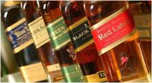 Johnnie Walker Red, Black, Gold, Blue Labels Whisky
