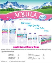 Aquila Mineral Water