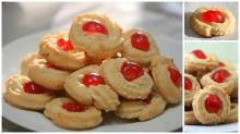 Biscuits with cream& Biscuits with  almond   paste 
