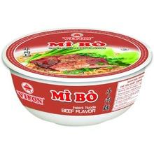 Bowl  instant  noodle with  beef  flavor