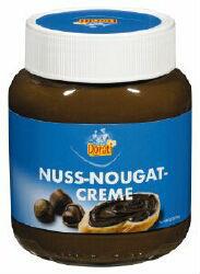 chocolate spread nougat hazelnut cream