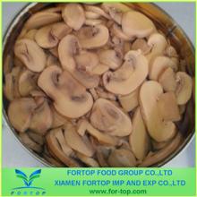 3000g Sliced Canned Mushroom in Brine with Good Quality