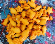 Wishtree fish shape crackers