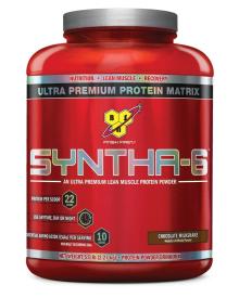  BSN  SYNTHA-6  Protein  Powder - Chocolate Milkshake, 5.0 lb (48 Servings)